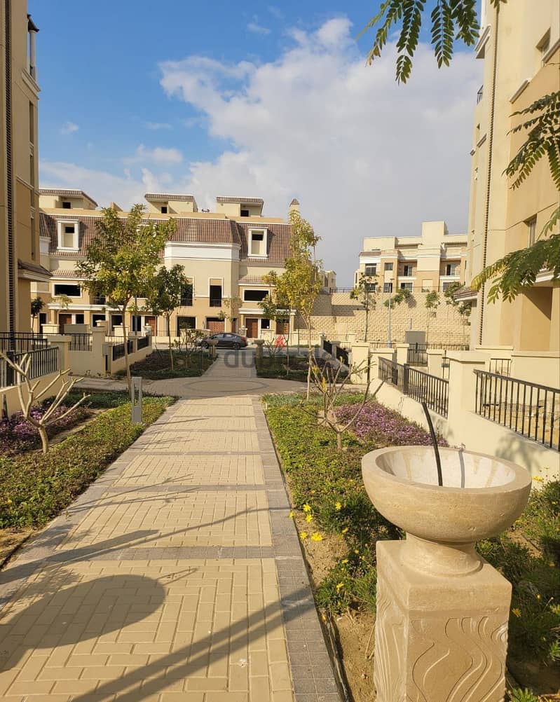 S villa for sale in Sarai Compound, New Cairo next to Madinaty, with installments 3