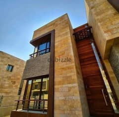 Villa for sale in Taj City Compound, First Settlement  The villa is 165 sqm with a garden of 45 sqm