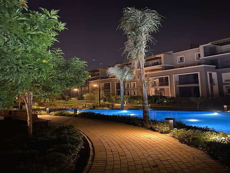 Prime location  For sale Apartment with private garden in October plaza    bua : 179 m 3