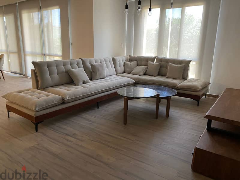 Fully finished apartment with View Lagoons for sale in Marvell Al Marasem New Zayed Compound 5