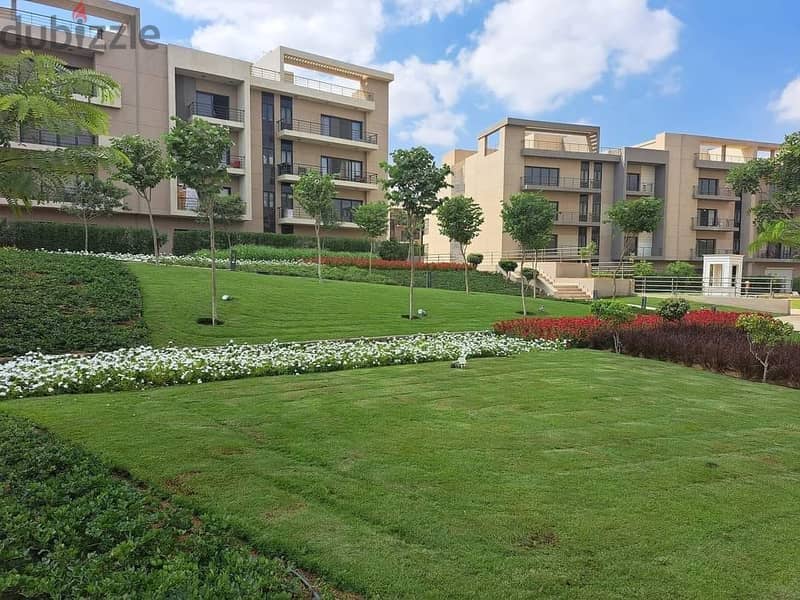 Fully finished apartment with View Lagoons for sale in Marvell Al Marasem New Zayed Compound 6