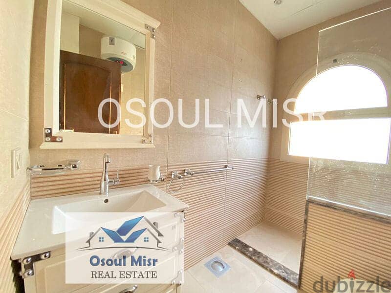Villa for rent in Al Rabwa on the main golf course, fully finished 19