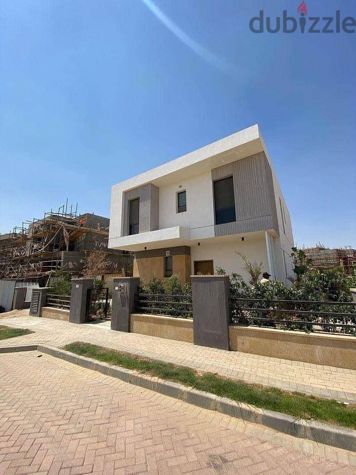 فيلا باحلى لوكيشن متشطبة للبيع في سولانا ويست Solana اورا Ora الشيخ زايد الجديدة Villa for sale in Solana West compound (( Ora )) New Zayed 0