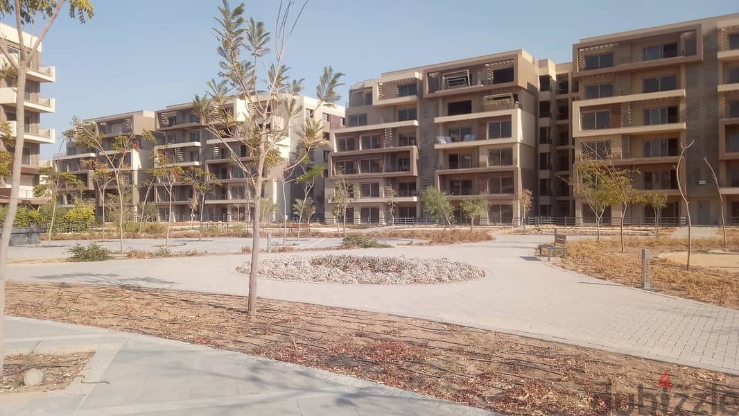 Special semi-finished apartment for sale, 153 sqm, in Palm Hills Compound, Fifth Settlement 6
