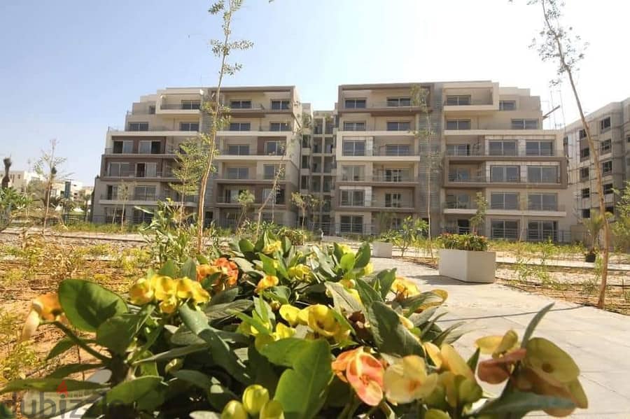 Special semi-finished apartment for sale, 153 sqm, in Palm Hills Compound, Fifth Settlement 7