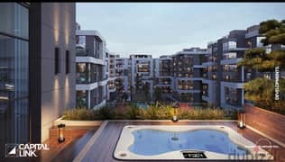 3-bedroom apartment in the sea, facing the landscape and pool, with a 10% Ramadan discount, in front of the university and a 35-acre garden, with paym 0