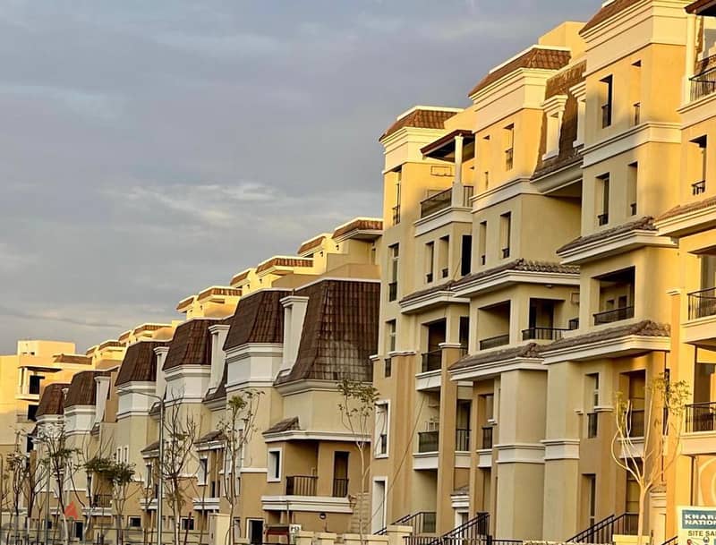 The best investment opportunity in Sarai Studio Compound, 81m, with a down payment starting from 420,000 in the most distinguished stages of Sarai Sur 15