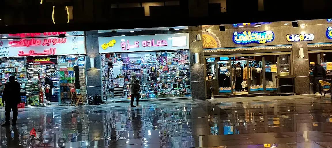 The last store, second floor in the strongest mall in Shorouk Town Center, owner of the highest traffic in Shorouk, installments over one year 17