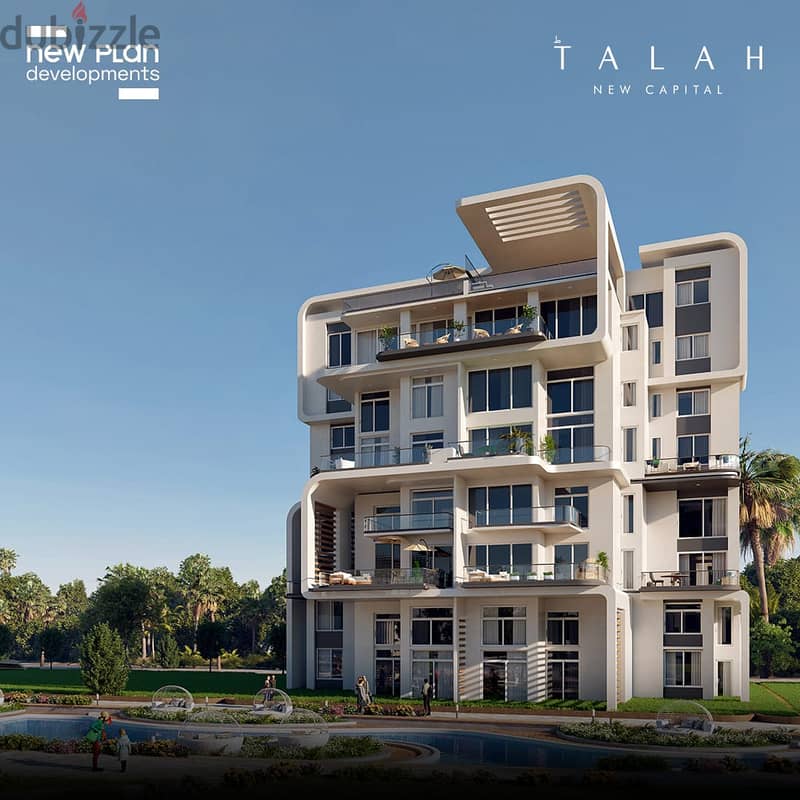 apartment resale compound talah new capital view pool under market price 1
