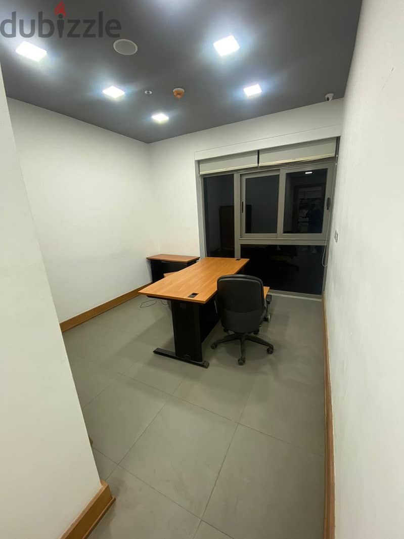 Administrative building for rent 240 meters fully finished + AC + furniture prime location in Sheikh Zayed, The Courtyard 7