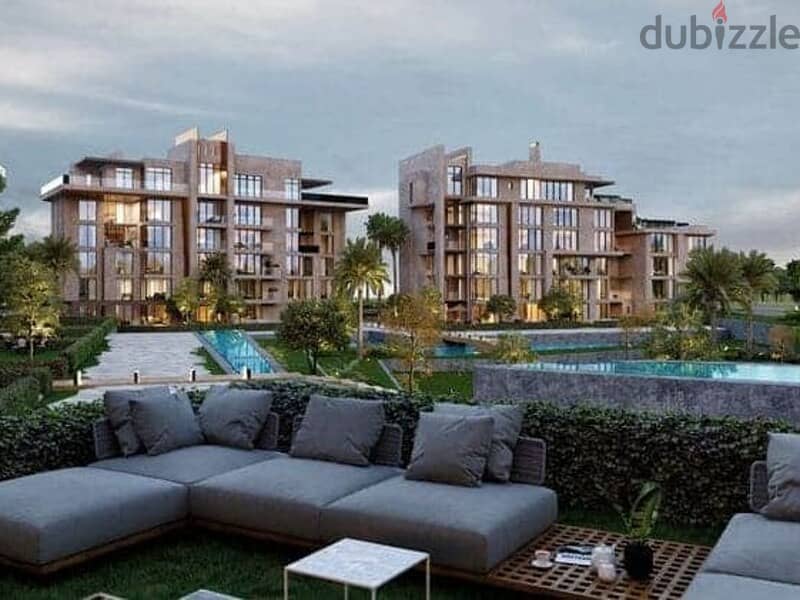 Prime Location Greenery View Apartment for Sale in Clubyard O West by Orascom Developments with Down Payment and Installments 2