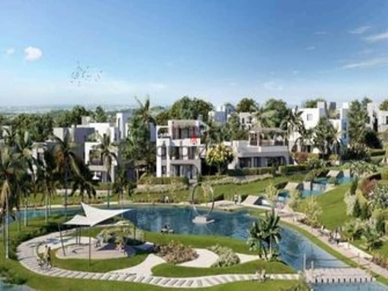 Prime Location Greenery View Apartment for Sale in Clubyard O West by Orascom Developments with Down Payment and Installments 9