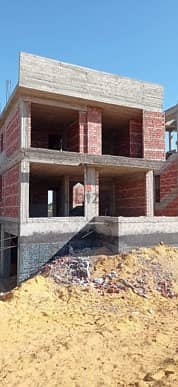 Corner villa, delivery close to Waslet Dahshur, with the lowest down payment in 6 years