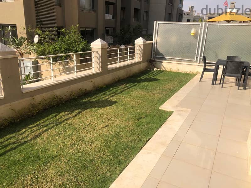 For Rent Furnished Studio with Garden in Compound Village Gate 7