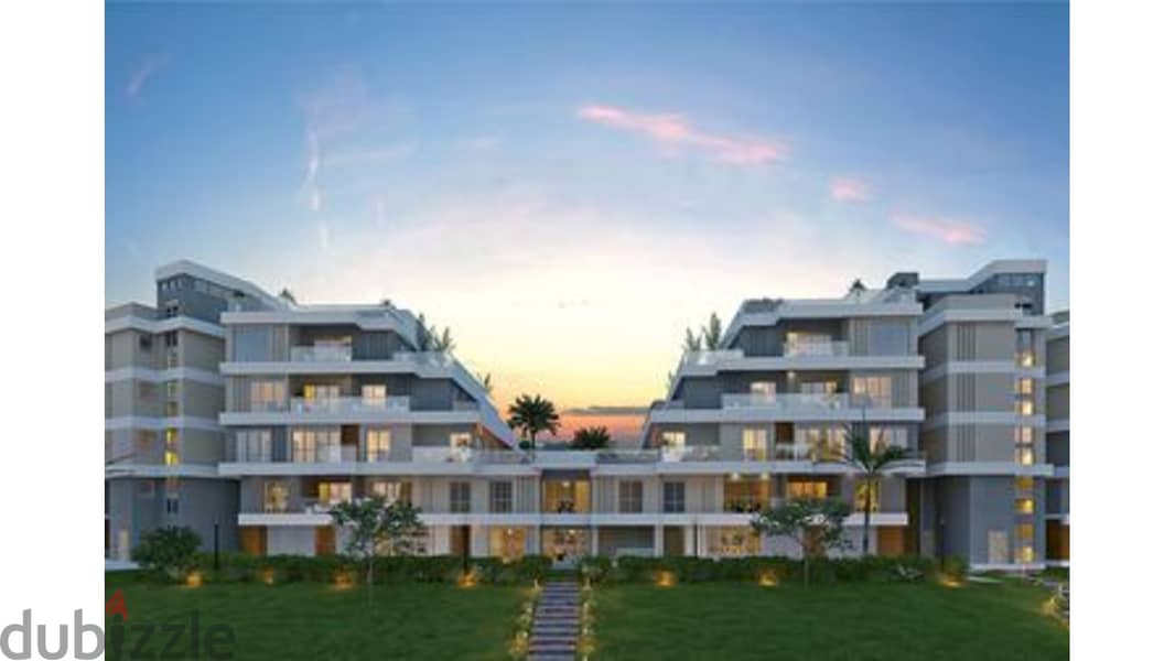 Apartment 170m for sale in villette - sky condos ground with garden فيليت - سكاي كوندوز 1