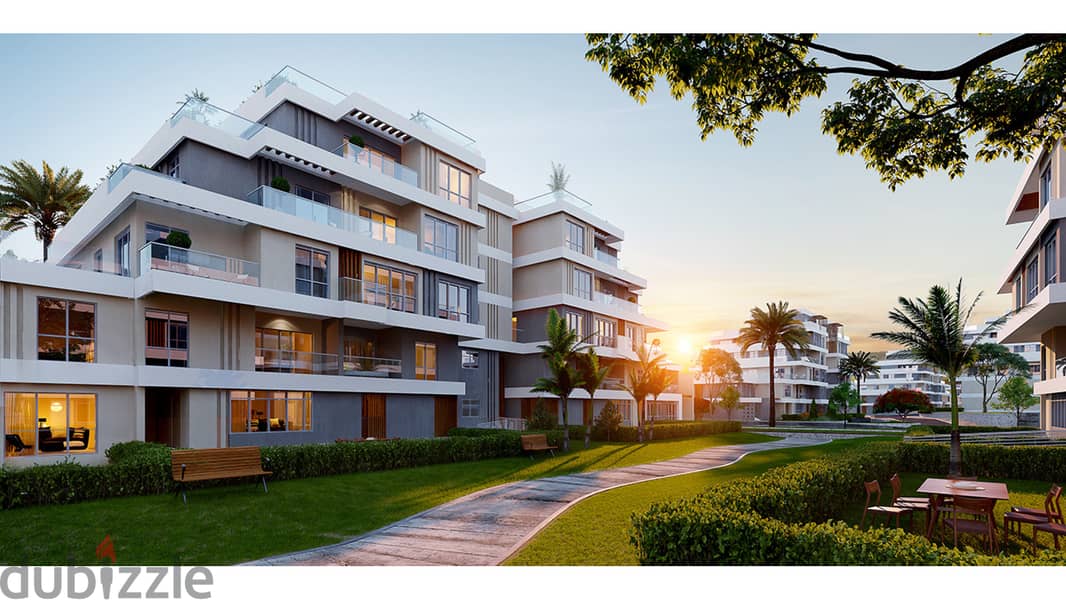 Apartment 170m for sale in villette - sky condos ground with garden فيليت - سكاي كوندوز 9