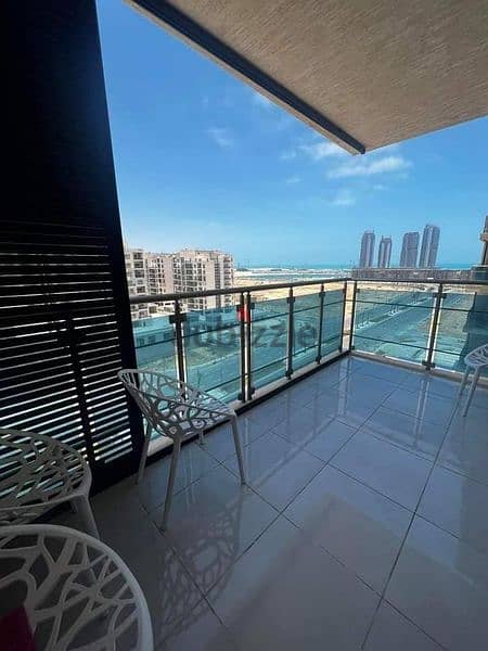 Ultra Super Lux finished apartment ready for viewing and living in Downtown View Direct Alamein Towers 2