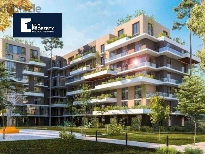 Duplex for sale with down payment and installments in Il Bosco city Al Mostakbal 3