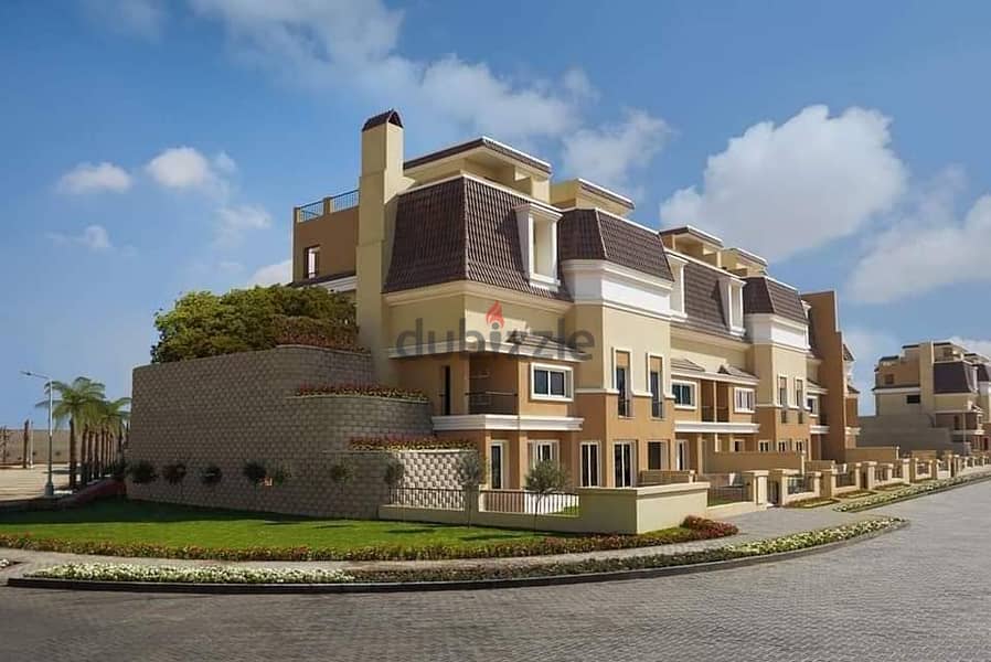 S villa 239 sqm resale for sale in Sarai Compound, Sheya phase, wall in Madinaty Wall, New Cairo 3
