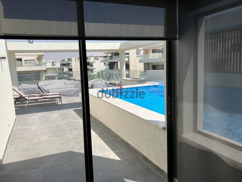 Penthouse for sale in Lake view residence in New Cairo with private Pool Ready to Move Very Prime Location 4