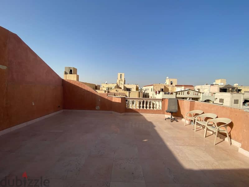 Penthouse for sale in Narges Settlement, near Fatima Sharbatly Mosque  Finishing: Super Lux 9
