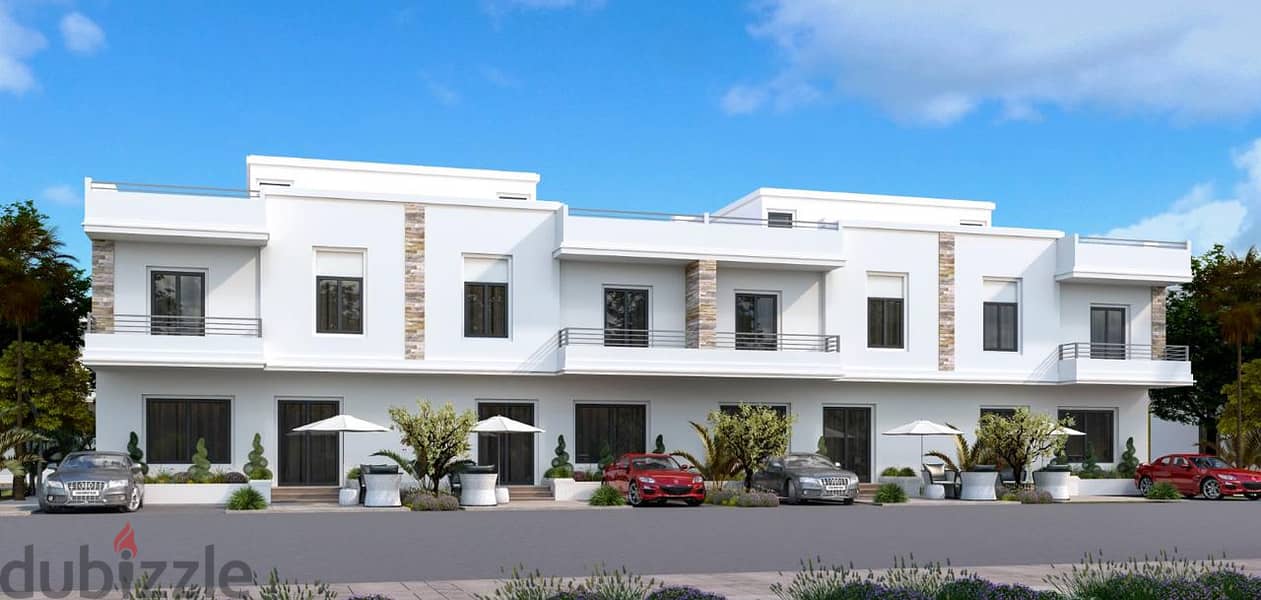 Competitive price for a 5-room independent villa with a 15% down payment and 6 years installments in “Lovers” Compound 2