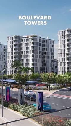 Resale 3/4 Finishing Apartment With An Attractive Price At Badya Palm Hills - Boulevard Towers 0