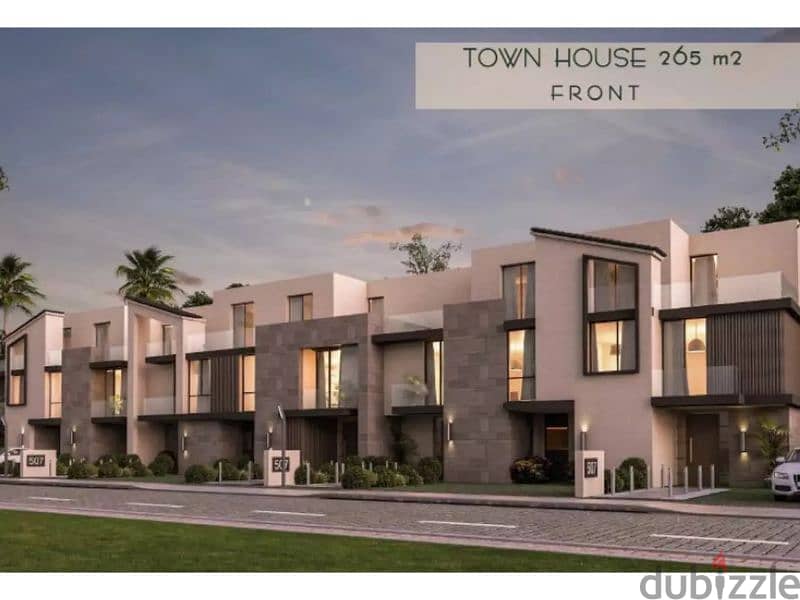 New Launch for townhouses by al ahly sabbour - sheikh zayed With 5% down payment and the rest over 8 years 1