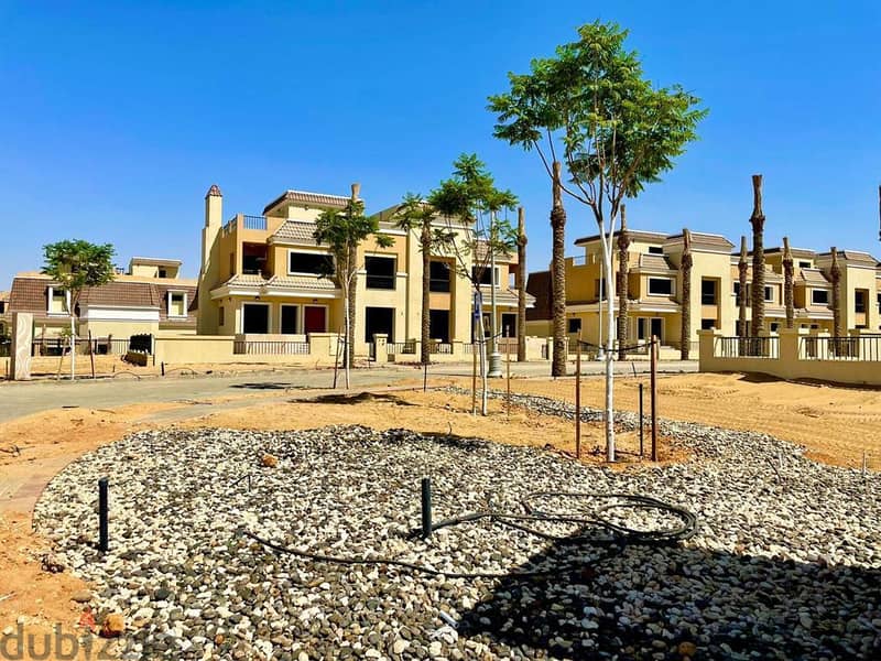 For sale villa 175 m Bamies Location inside Saray Compound directly in front of Madinaty 4 The first land in the future city with installments 4