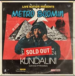 3 GA tickets for Metro Boomin 0