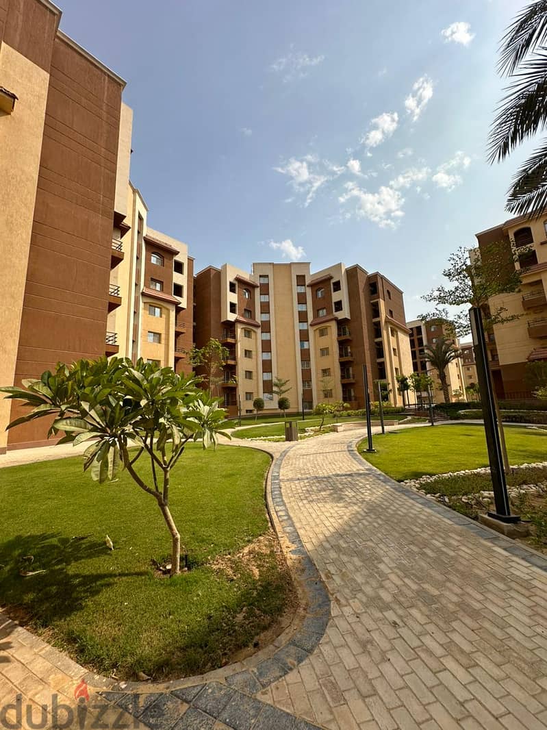 شقة للبيع (متشطبة بالكامل) بكمبوند المقصد بقلب العاصمة الإدارية | Apartment for sale (fully finished) in Al Maqsad Compound 7