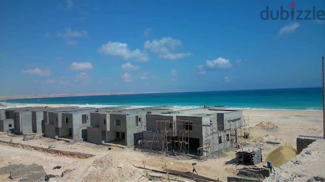 Lowest Price Sea view Finished 2bed Chalet Down payment 1.2Million Fouka Bay North Coast اقل سعر شالية متشطب مقدم 1.2 مليون يري البحر بخصم ل20% فوكا 3