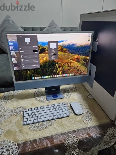 Apple iMac 24” 2021 M1 USED Like NEW 9