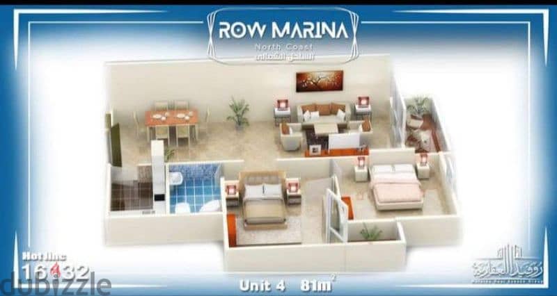 An apartment in the north coast . In the village of romarina. 5