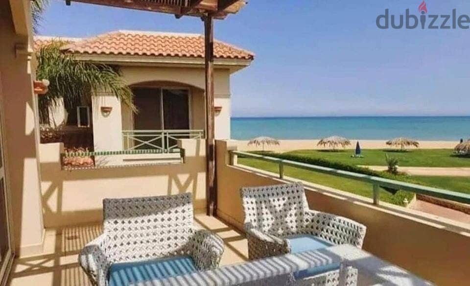 Sea view chalet ( Fully-finished ) in Telal Al Sokhna for salw with 8y inst. - شاليه فيو بحر متشطب في تيلال السخنه للبيع 2