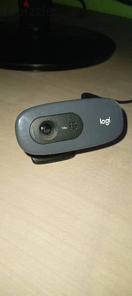 Logitech webcam C270 HD ويب كام جديدة 1