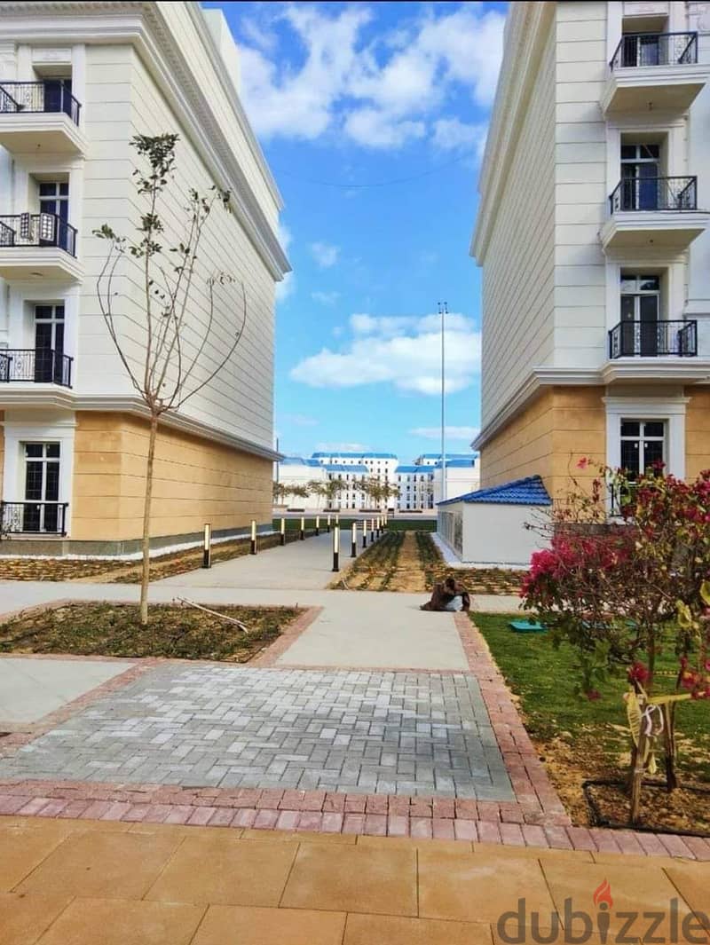 Fully finished apartment with clear sea view, 166 meters, ready for inspection and receipt in the Latin Quarter, New Alamein, in installments over 10 5