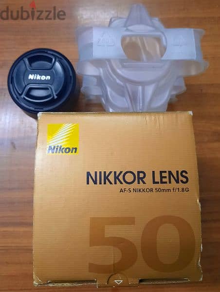 Nikkor Lens 50mm f/1.8G 6