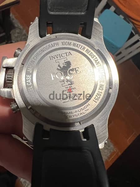 invicta force watch very good condition 3
