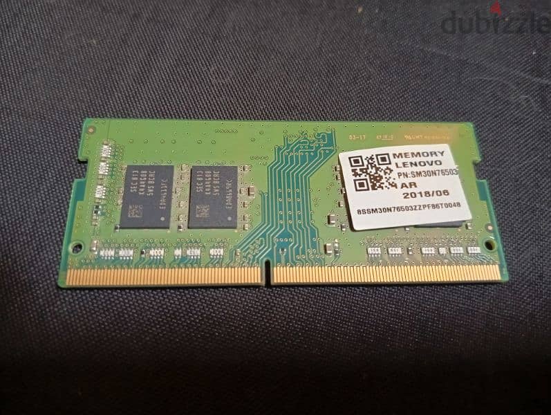 Samsung 4G RAM DDR4 laptop 1