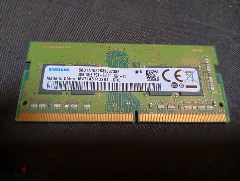 Samsung 4G RAM DDR4 laptop 2
