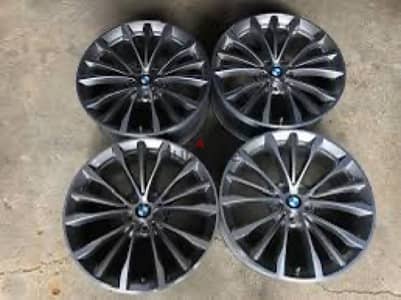 Bmw G30 19 original rims 5/112 2 inch