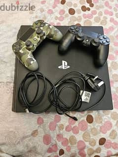 Ps4 Pro 1TB, from Saudi, with 2 controllers