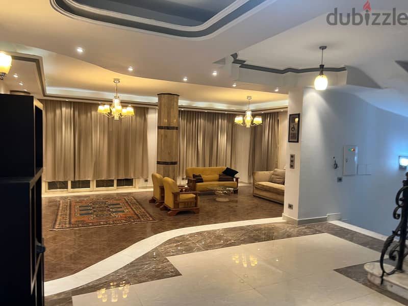 Villa for sale in Dahyet Al Nakheel Compound, super luxurious finishing, prime location 8