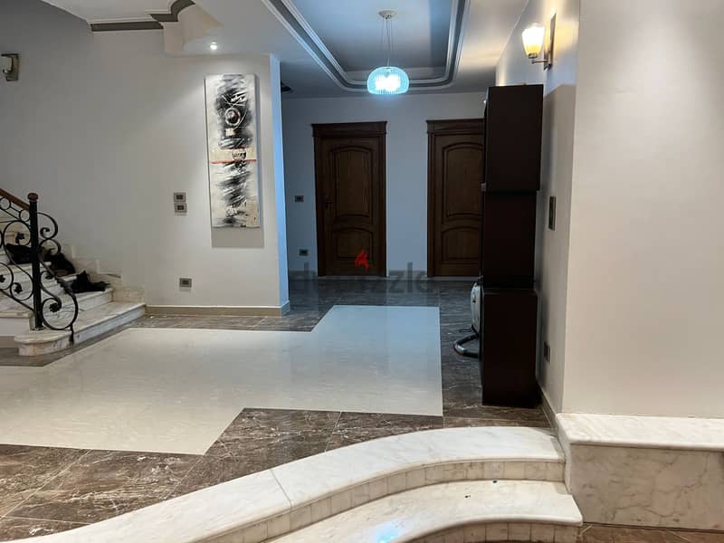 Villa for sale in Dahyet Al Nakheel Compound, super luxurious finishing, prime location 16