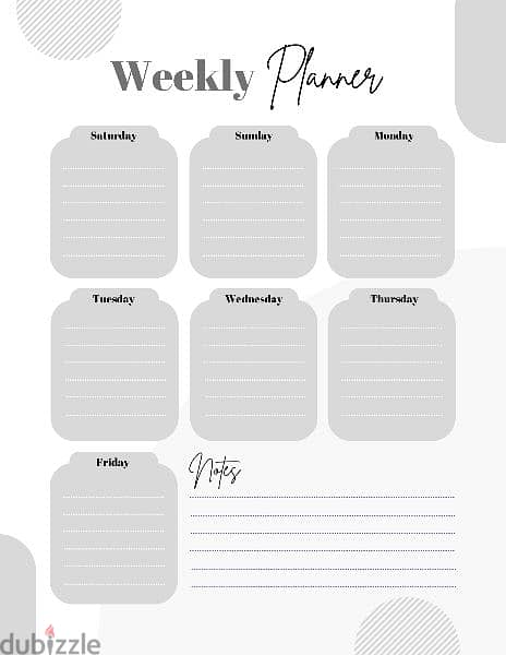 weekly planner 3