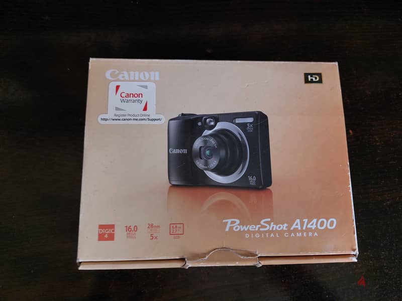 كاميرا canon powershot A 1400 3