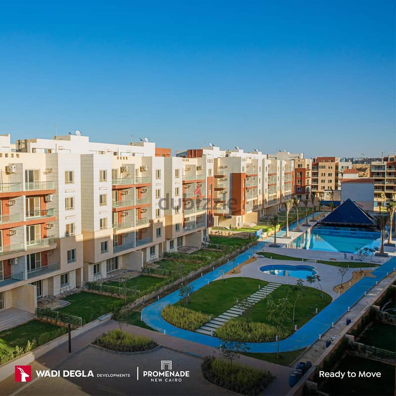 Apartment for sale in promenade  in new cairo شقه للبيع بالتجمع بمساحه كبيره وسعر لقطه 1