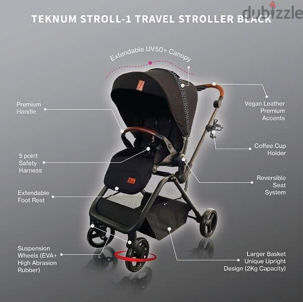 Teknum Stroll 1 | Reversible stroller 4