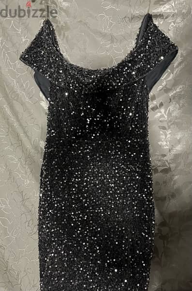 sparkling silver dress 1